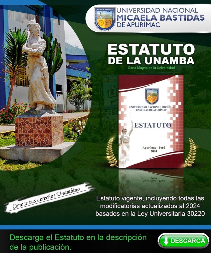 Estatuto de la UNAMBA