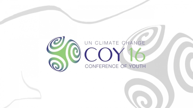 16th UN Climate Change Conference of Youth (COY16)