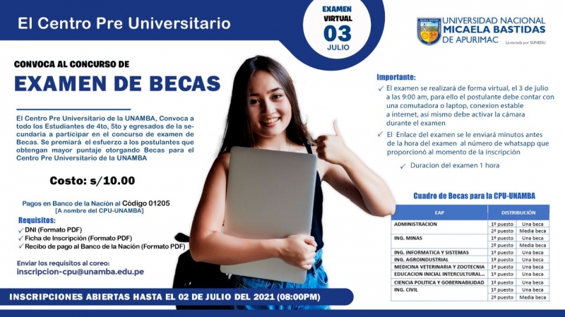 Centro Pre Universitario - UNAMBA