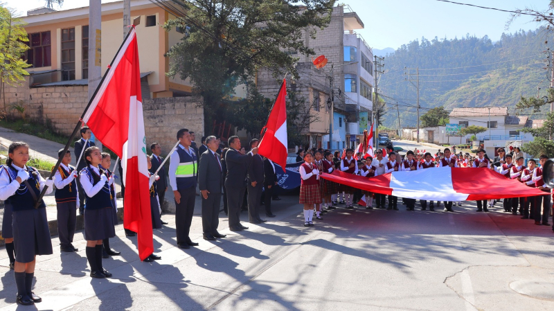 7 de junio. Renovación de juramento de fidelidad a nuestra Bandera Peruana