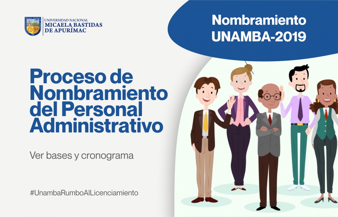 Proceso De Nombramiento Del Personal Administrativo Unamba 2019