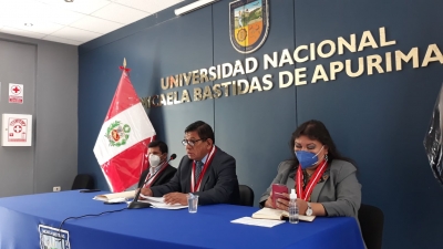 Rector de la UNAMBA informó avances de gestión universitaria