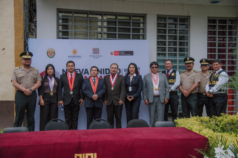 Vicerrector académico de la UNAMBA participa en la inauguración de la Unidad de Flagrancia de la Corte Superior de Justicia de Apurímac