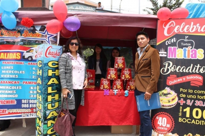 Con éxito se llevó la XX Feria de Creatividad e Innovación en la Plaza de Armas de Tamburco, organizado por la Facultad de Administración