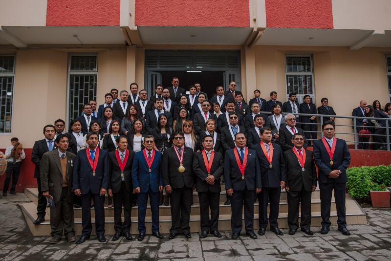 Vicerrector Académico participa en ceremonia por el 88 aniversario de la Corte Superior de Justicia de Apurímac