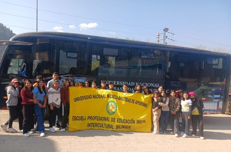 Estudiantes de Educación Inicial viajan al Cusco gracias al programa de movilidad académica