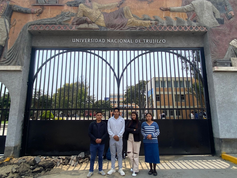 Estudiantes de la UNAMBA participan en intercambio estudiantil en la Universidad Nacional de Trujillo