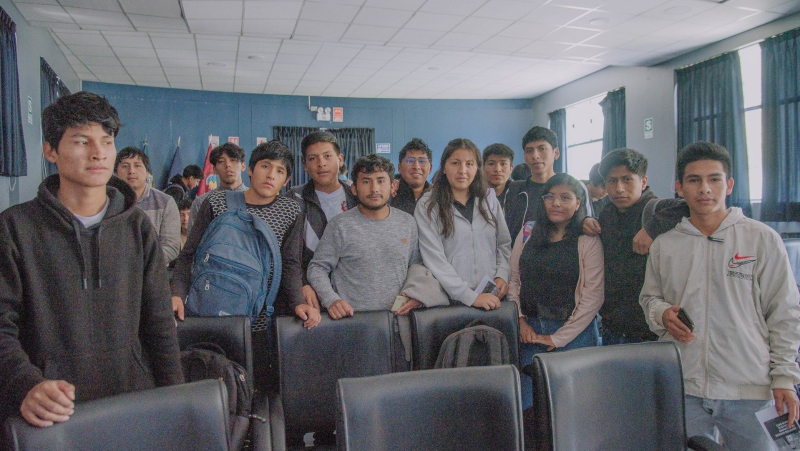 Estudiantes de Ingeniería de Minas participan en charla “Importancia de la seguridad y salud en el trabajo como derecho fundamental de los trabajadores”