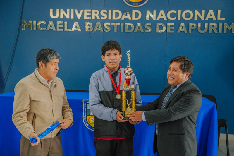 UNAMBA entregó trofeos y medallas a ganadores de los Juegos Deportivos Interescuelas Profesionales 2024