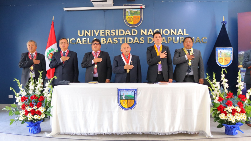 Apoteósica ceremonia de inauguración del Año Académico 2024 en la UNAMBA