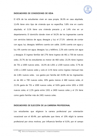 ESTUDIO SOCIOECONÓMICO DE INGRESANTES AÑO 2021