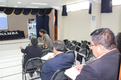 Con éxito se viene desarrollando el Taller de Actualización y Capacitación Docente de la Facultad de Administración de la UNAMBA.