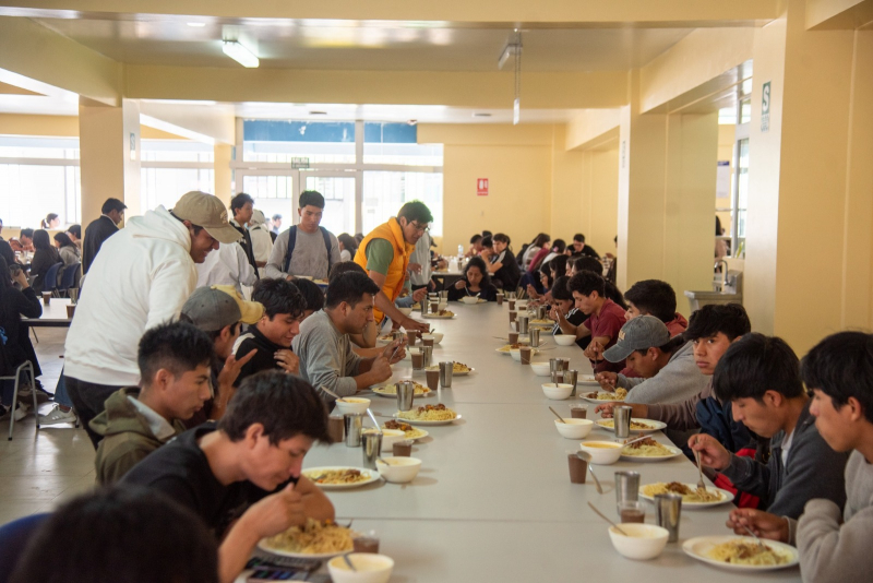 Comedor Universitario de la UNAMBA inició atención en el semestre 2024-2