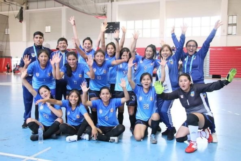 Equipo de Futsal Damas de la UNAMBA ganó 3 a 0 a UPAO